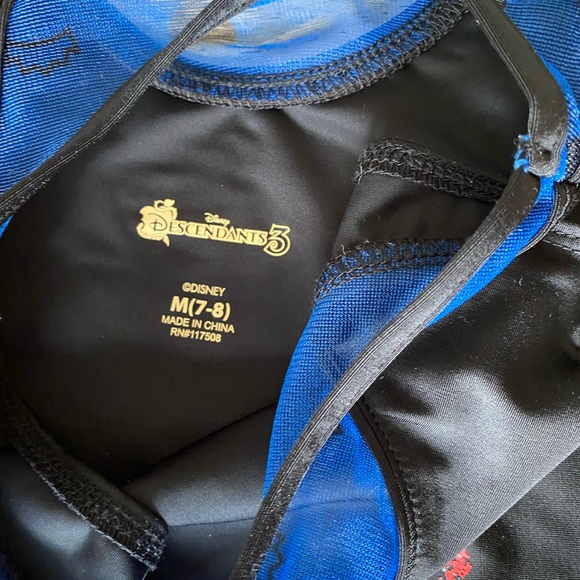 Descendants 3 leotard with flowy skirt - Picture 3 of 4